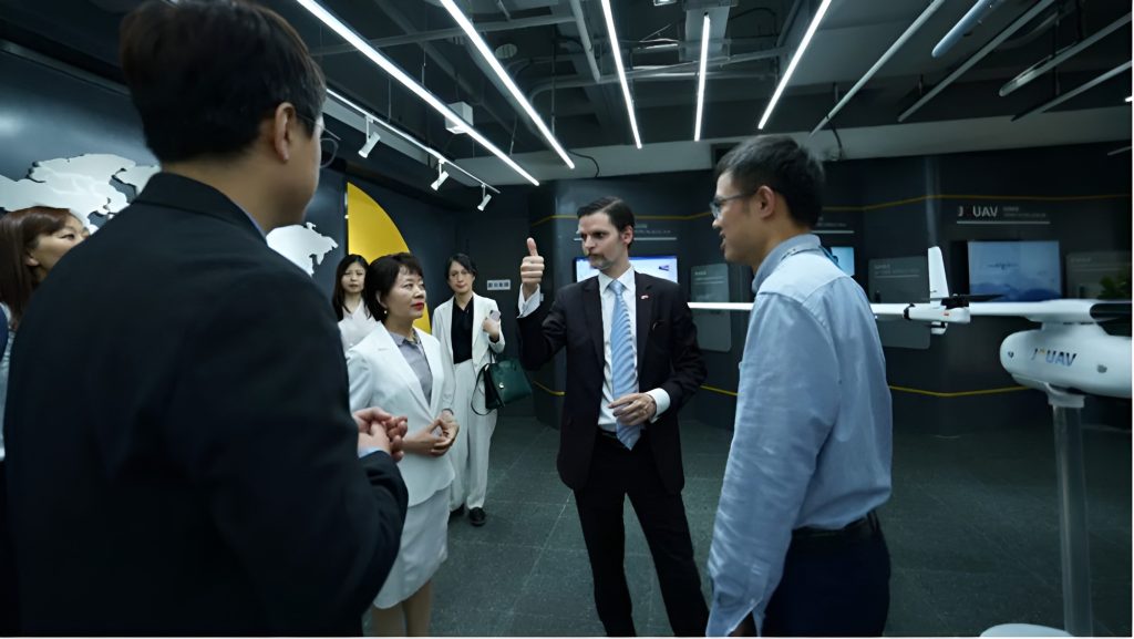 阿根廷驻华大使牛望道一行参访z6com·尊龙股份