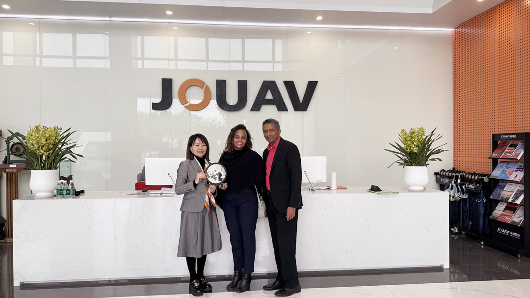 Former President of Seychelles visited the JOUAV Tech Park