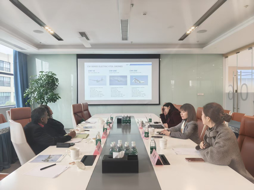 Former President of Seychelles visited the JOUAV Tech Park