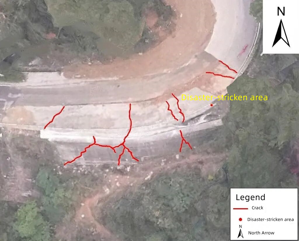 Detailed disaster site features